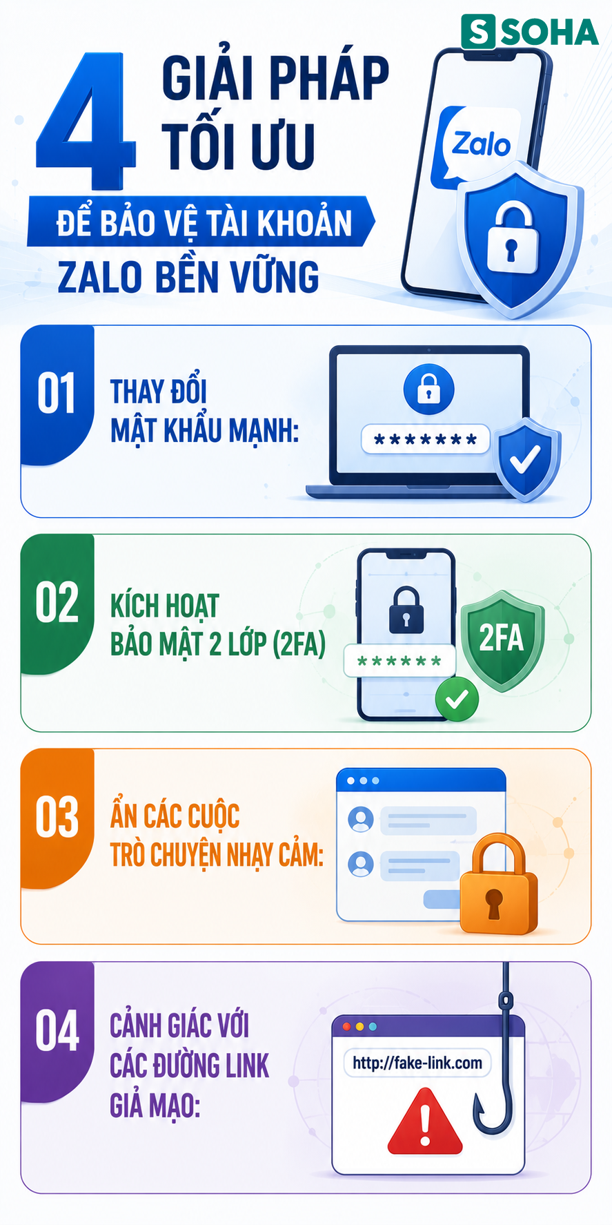 Các biện pháp bảo mật cho tài khoản Zalo Các biện pháp bảo mật cho tài khoản Zalo