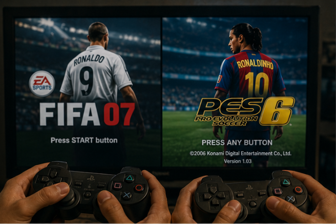FIFA và PES: Cuộc Chiến Ký Ức Đầy Cảm Xúc Của Thế Hệ Game Thủ - Ảnh 1. FIFA và PES: Cuộc Chiến Ký Ức Đầy Cảm Xúc Của Thế Hệ Game Thủ - Ảnh 1.