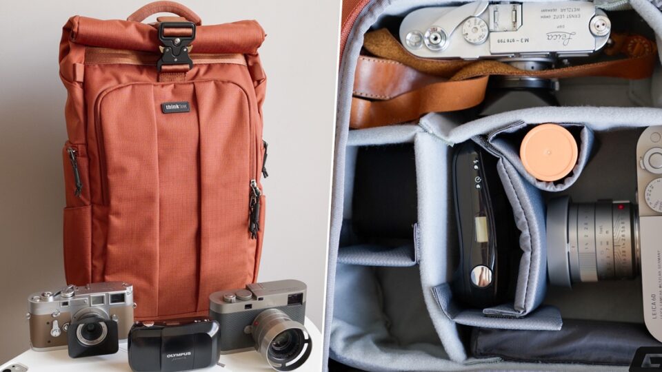 Balo máy ảnh nhỏ gọn cho di chuyển: Đánh giá Think Tank FocusPoint RollTop
