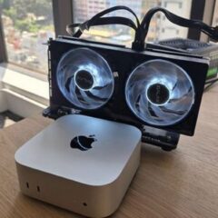 Nâng cấp Mac Mini thành trạm AI với eGPU: giải pháp của TinyCorp và RTX 5060