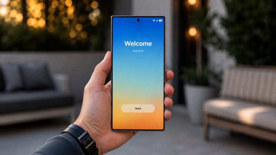 One UI 9.5 và hướng đi ‘kính hóa’ giao diện Galaxy trước S27
