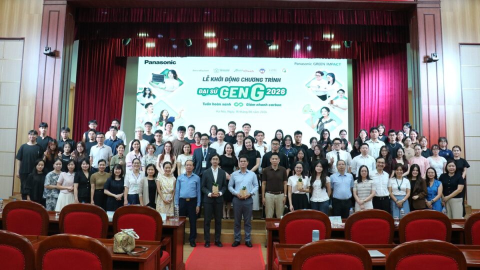 Đại sứ Gen G 2026: Biến ý tưởng xanh của giới trẻ thành dự án có thể triển khai