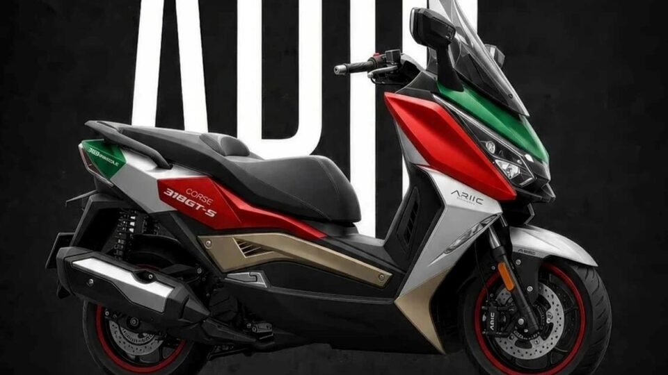 ARIIC 318GT‑S: Maxi‑scooter 369cc nhiều công nghệ, phù hợp cho đi đường dài