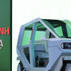 Hyundai E3W: Xe điện ba bánh dễ tùy biến cho thị trường châu Á và châu Phi