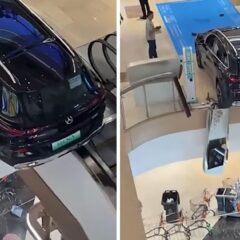 Mercedes GLC trưng bày suýt rơi khỏi tầng: nguyên nhân, diễn biến và bài học an toàn