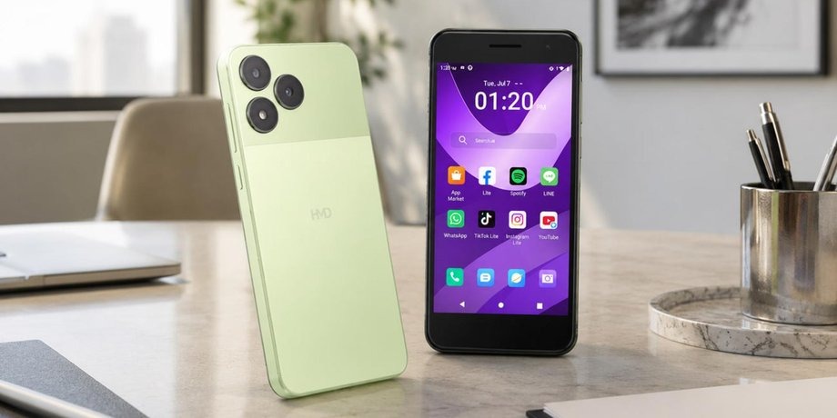 HMD Chính Thức Ra Mắt HMD Asha 305: Smartphone Giá Rẻ Với Thiết Kế Giống iPhone 17 Pro Max