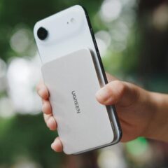 UGREEN Ultra‑Slim: pin dự phòng MagSafe mỏng, sạc không dây 15W cho iPhone