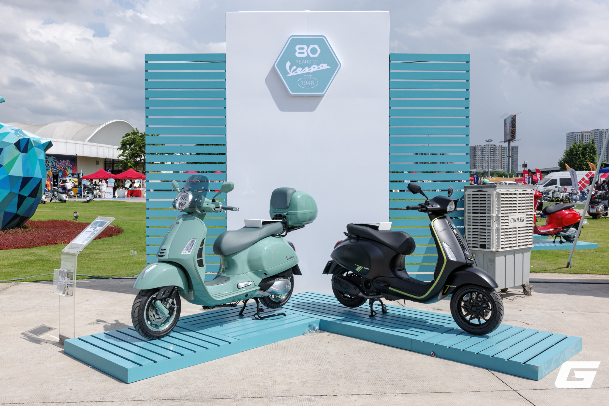 Vespa mang bộ sưu tập 80 năm khuấy động Vietnam Scooters Fest 2026- Ảnh 9. Vespa mang bộ sưu tập 80 năm khuấy động Vietnam Scooters Fest 2026- Ảnh 9.