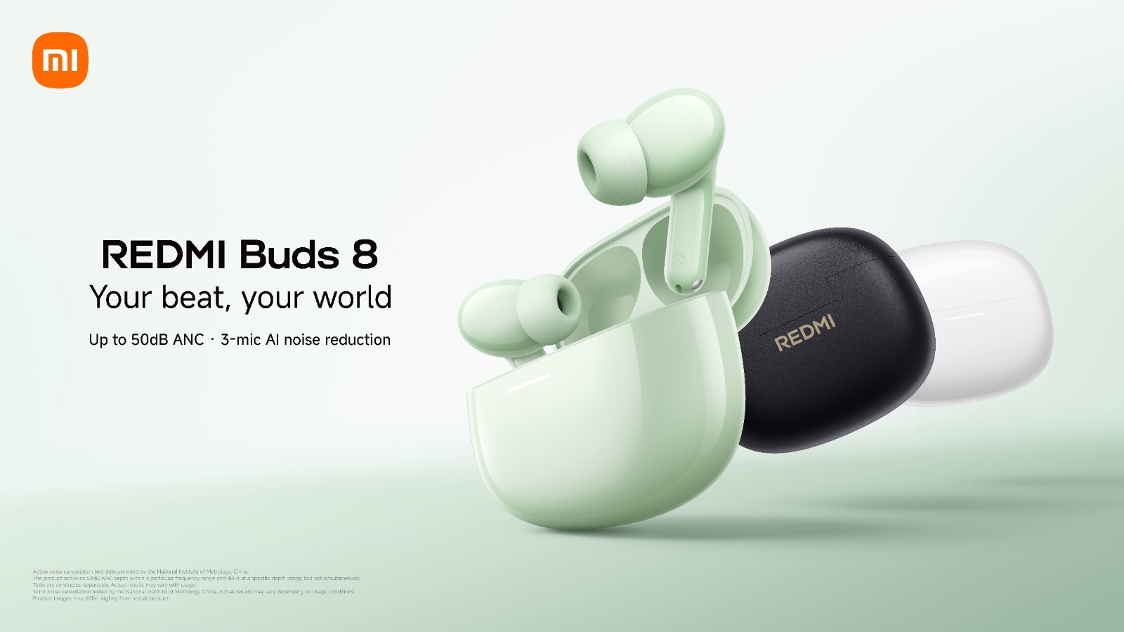 redmi-buds-8resized-1777911034428759405676 Xiaomi lại có 2 tai nghe không dây mới: Chống ồn xịn, pin lên tới 72 giờ, giá chỉ từ hơn 1 triệu đồng - Ảnh 3.