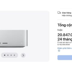 Mac Studio M5: cấu hình tối đa đẩy giá lên 511.999.000 đồng — những điều cần biết