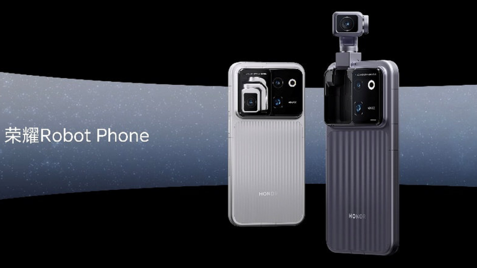 HONOR Robot Phone: Khi gimbal cơ khí được đặt ngay trong thân máy