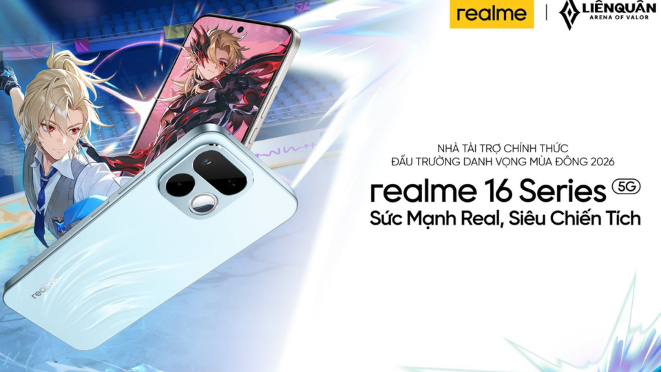 realme mở rộng đầu tư Esports: đồng hành cùng Đấu Trường Danh Vọng lần thứ ba