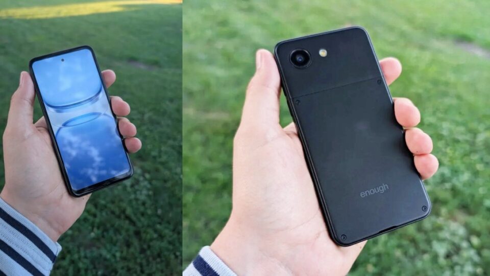 Enough Phone: Khi smartphone nhỏ gọn lấy lại quyền sửa chữa và khe thẻ nhớ