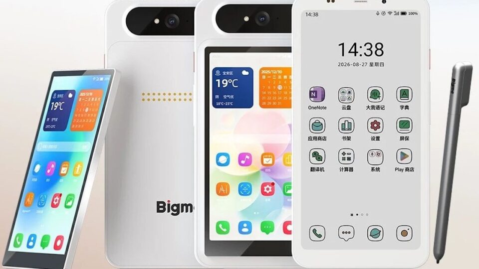 Bigme HiBreak Dual 3: Điện thoại E Ink màu với màn hình phụ tháo rời và cấu hình mạnh