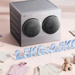 Mijia 5kg — máy giặt sấy mini hai lồng tách rời cho giặt phân loại tại nhà