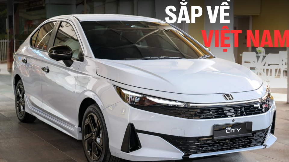 Honda City 2026: Khám phá bản RS vừa lột xác, sắp về Việt Nam