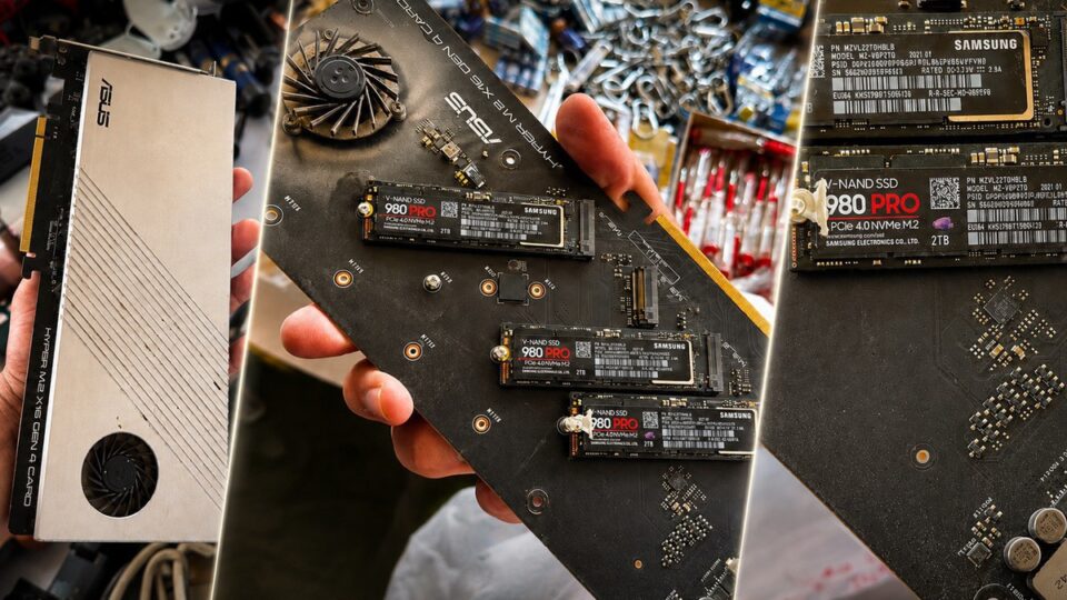 Mua card mở rộng 30 USD, bất ngờ tìm thấy ba ổ Samsung 980 Pro 2 TB