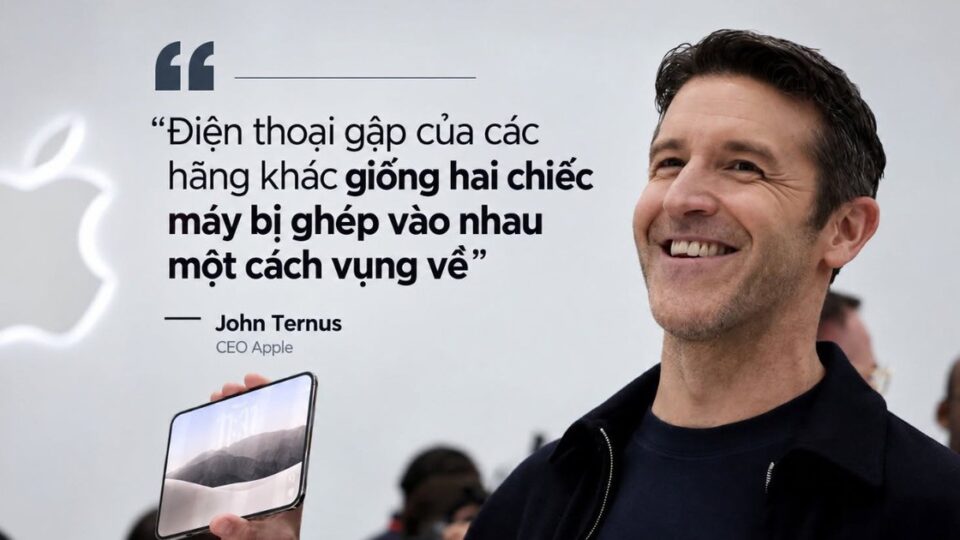 iPhone Duo: Khi Apple đổi giọng trên sân khấu và tái định nghĩa điện thoại gập