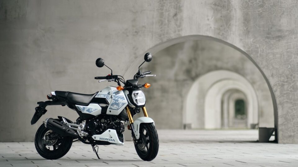 Honda MSX GROM 2027: Mẫu mini-bike rằn ri trắng, trang bị đậm chất đường phố