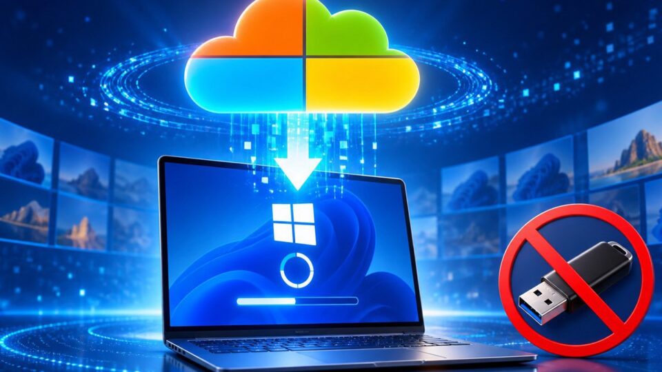 Cloud Rebuild: Khi Windows 11 tự tải và cài lại từ đám mây, không cần USB