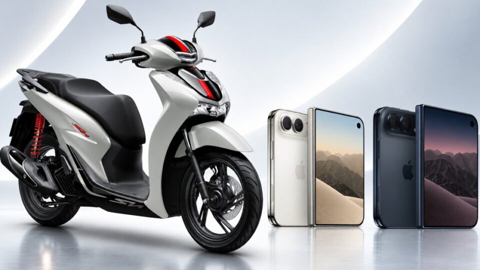 iPhone Duo hay Honda SH 160i: cùng tầm tiền, chọn công nghệ hay phương tiện?
