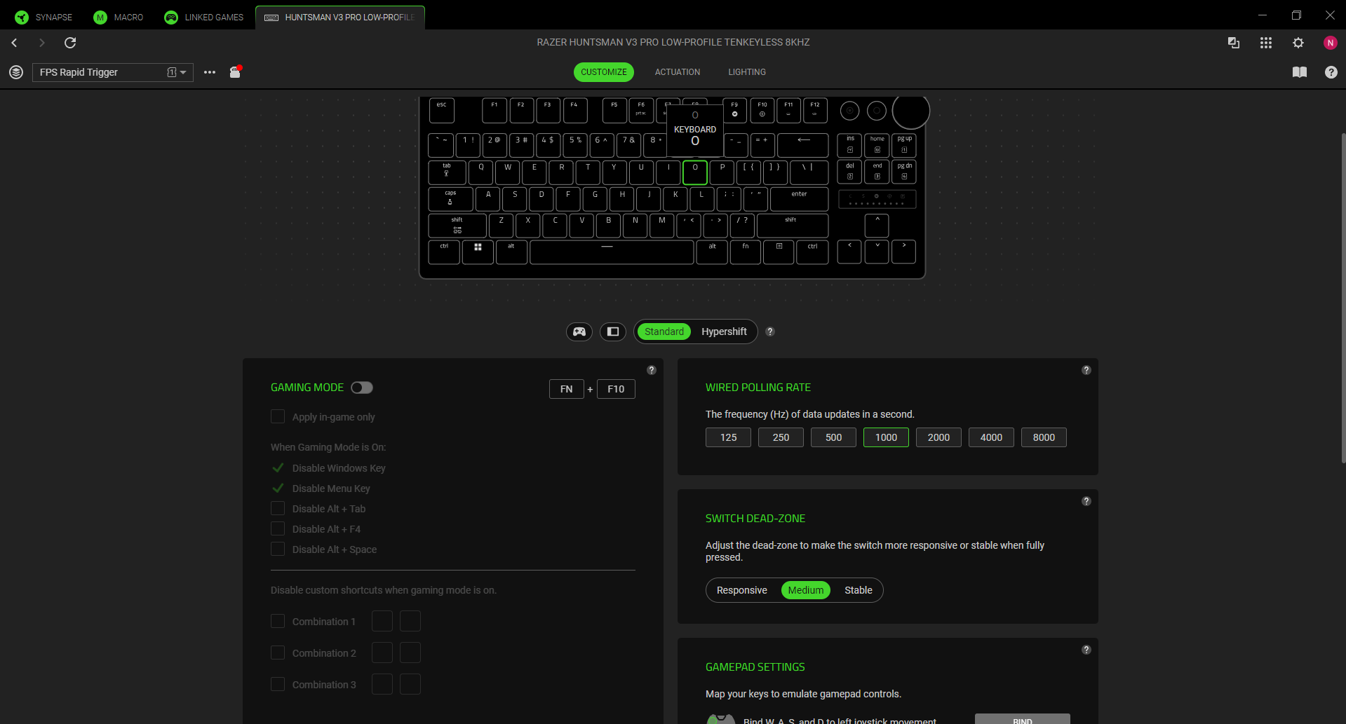screenshot1-17888552727851283821491-1788868823194-17888688234731270194568 Trên tay Razer Huntsman V3 Pro Low-profile TKL 8KHz: Razer đã làm điều chưa hãng bàn phím nào từng làm - Ảnh 22.